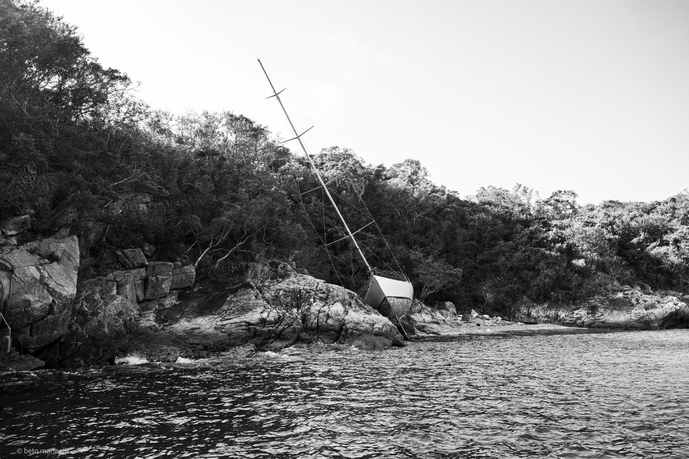 Aground